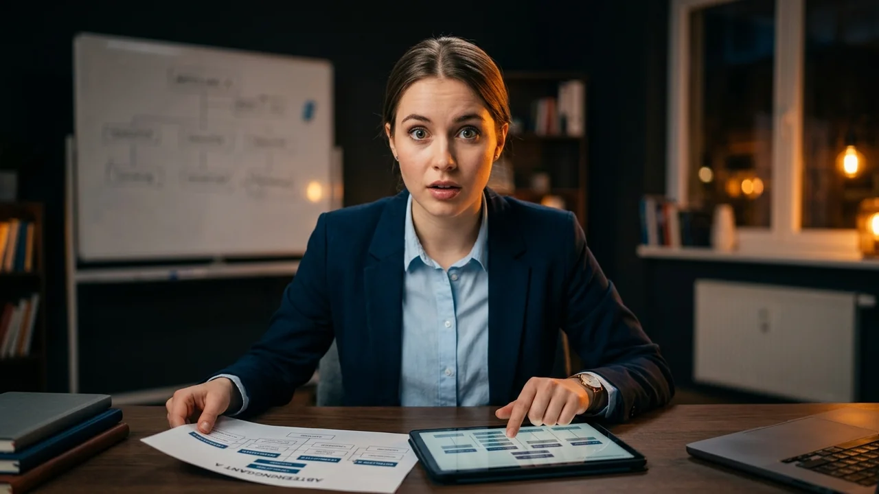 Organigramm lesen und erstellen