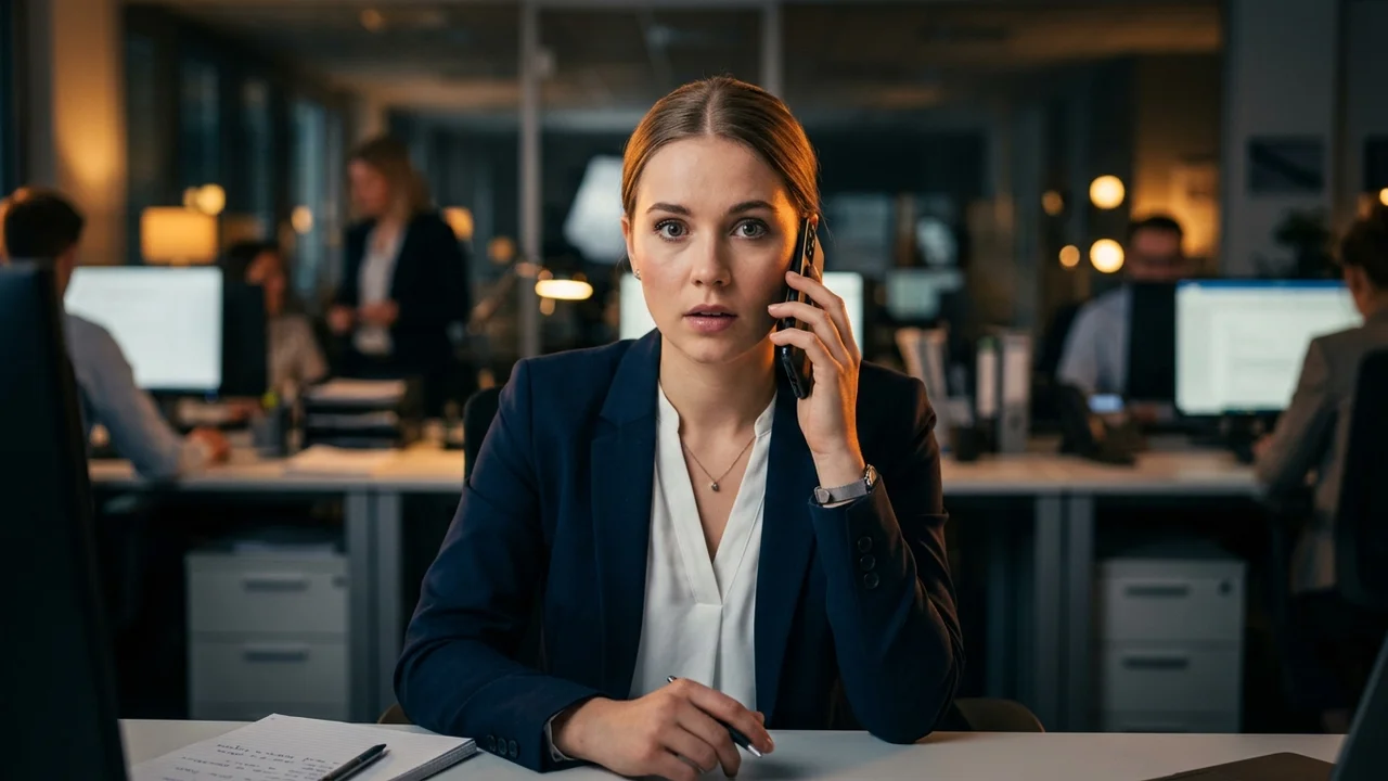 Telefonieren im Betrieb