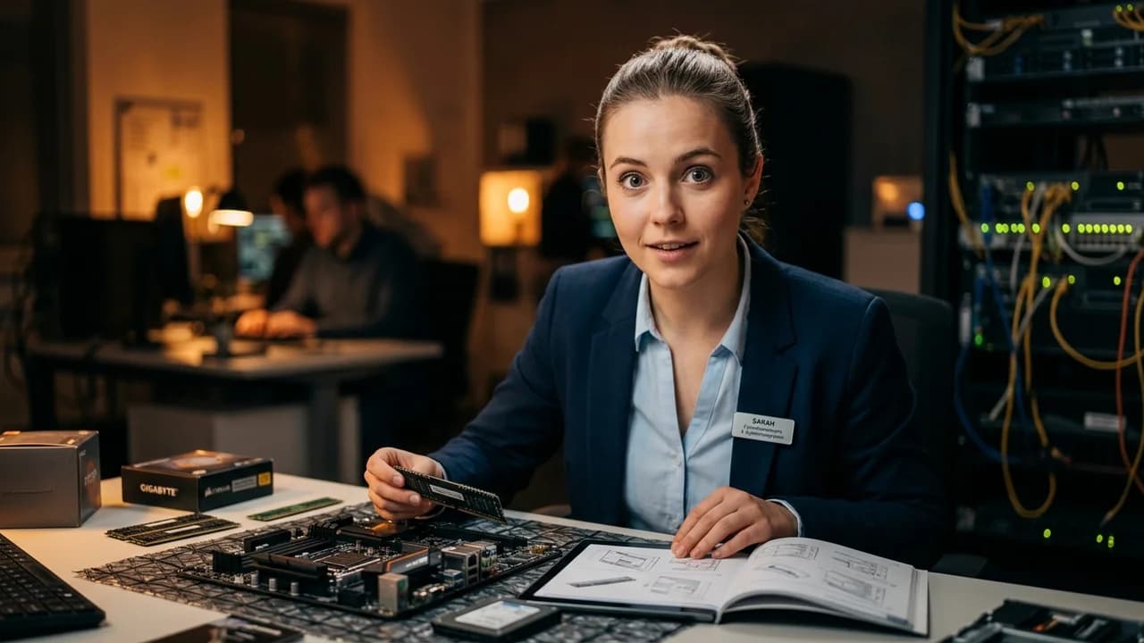 Komponentenauswahl durchführen
