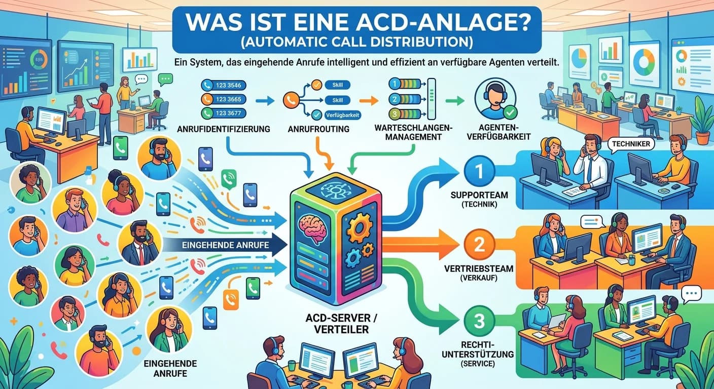 Dialogmarketing: ACD-Anlage (Automatic Call – einfach erklärt