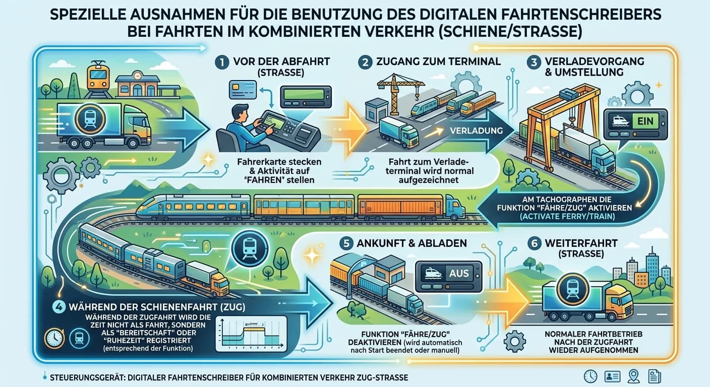 Berufskraftfahrer: Welche Vorschriften gelten für die Benutzung des digitalen Fahr – einfach erklärt