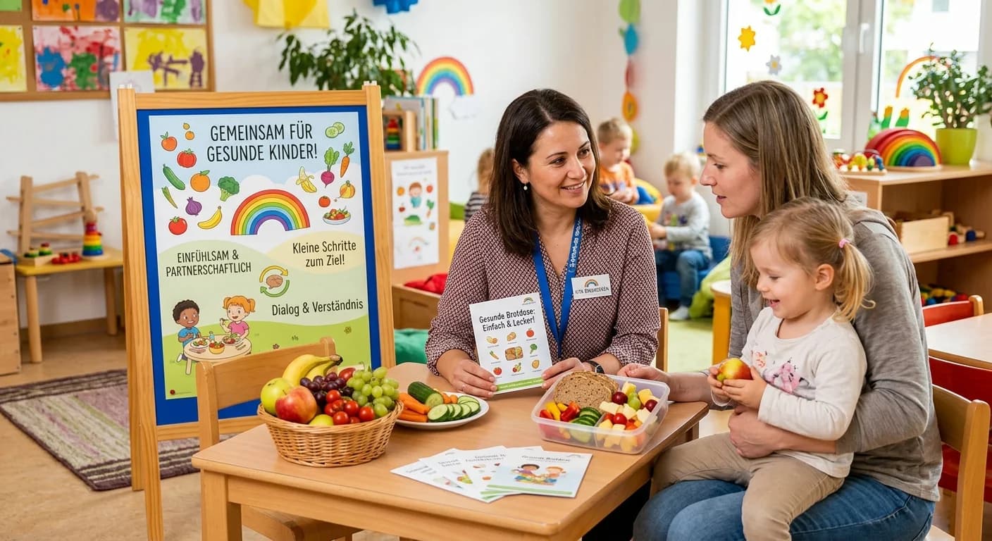 Erzieher: Eltern für gesunde Ernährung sensibilisieren bei Fertigprodukten – einfach erklärt