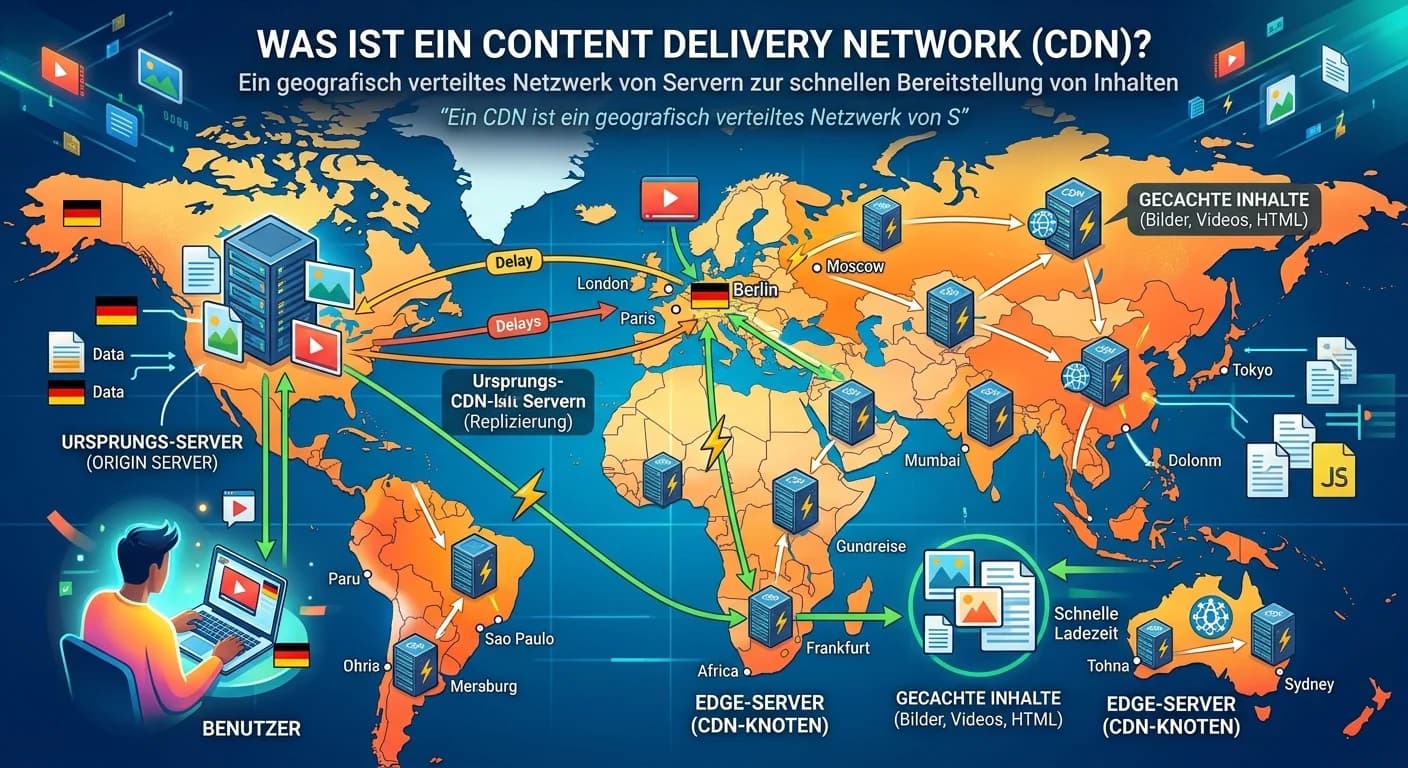 Fachinformatiker: Content Delivery Network (CDN) – einfach erklärt