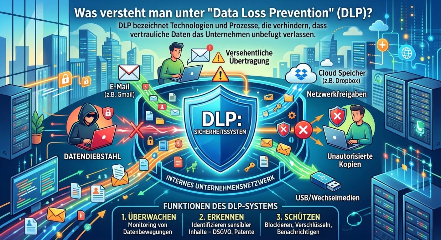 Fachinformatiker: Data Loss Prevention (DLP) – einfach erklärt