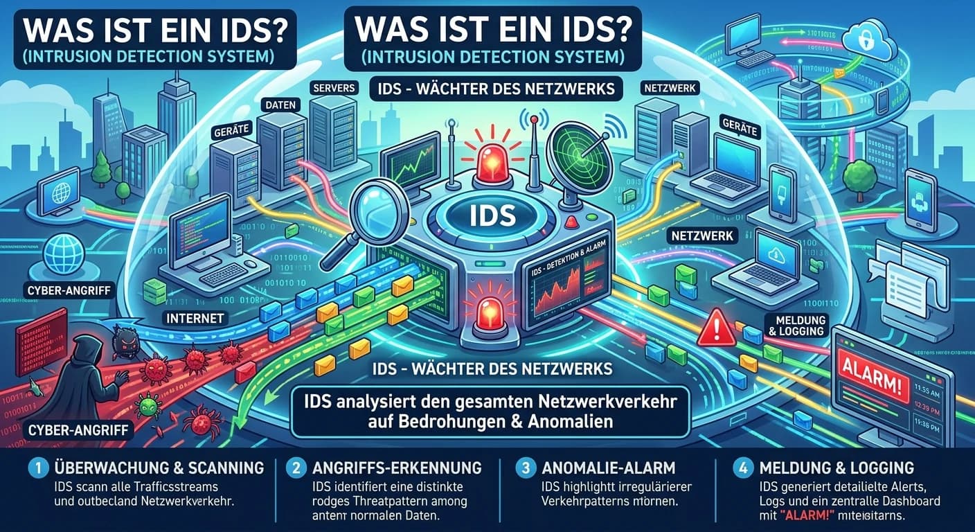Fachinformatiker: Intrusion Detection System (IDS) – einfach erklärt