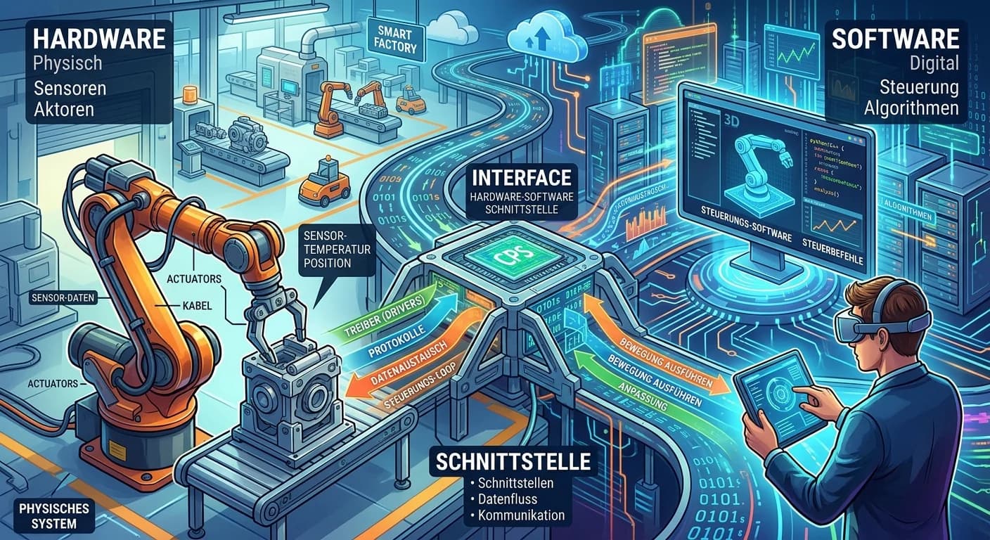 Fachinformatiker: Schnittstelle Hardware-Software in CPS – einfach erklärt