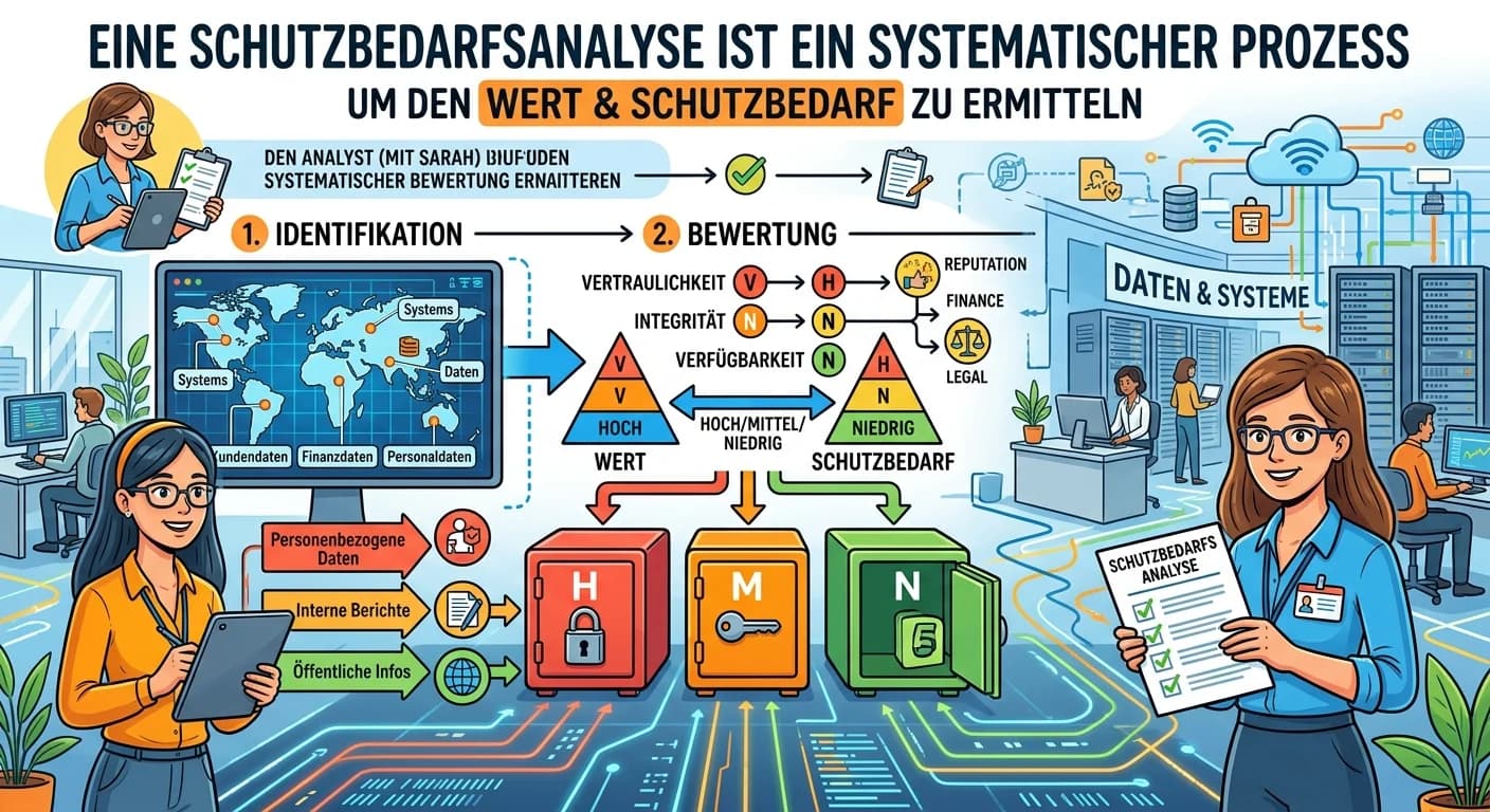 Fachinformatiker: Schutzbedarfsanalyse für IT-Systeme – einfach erklärt