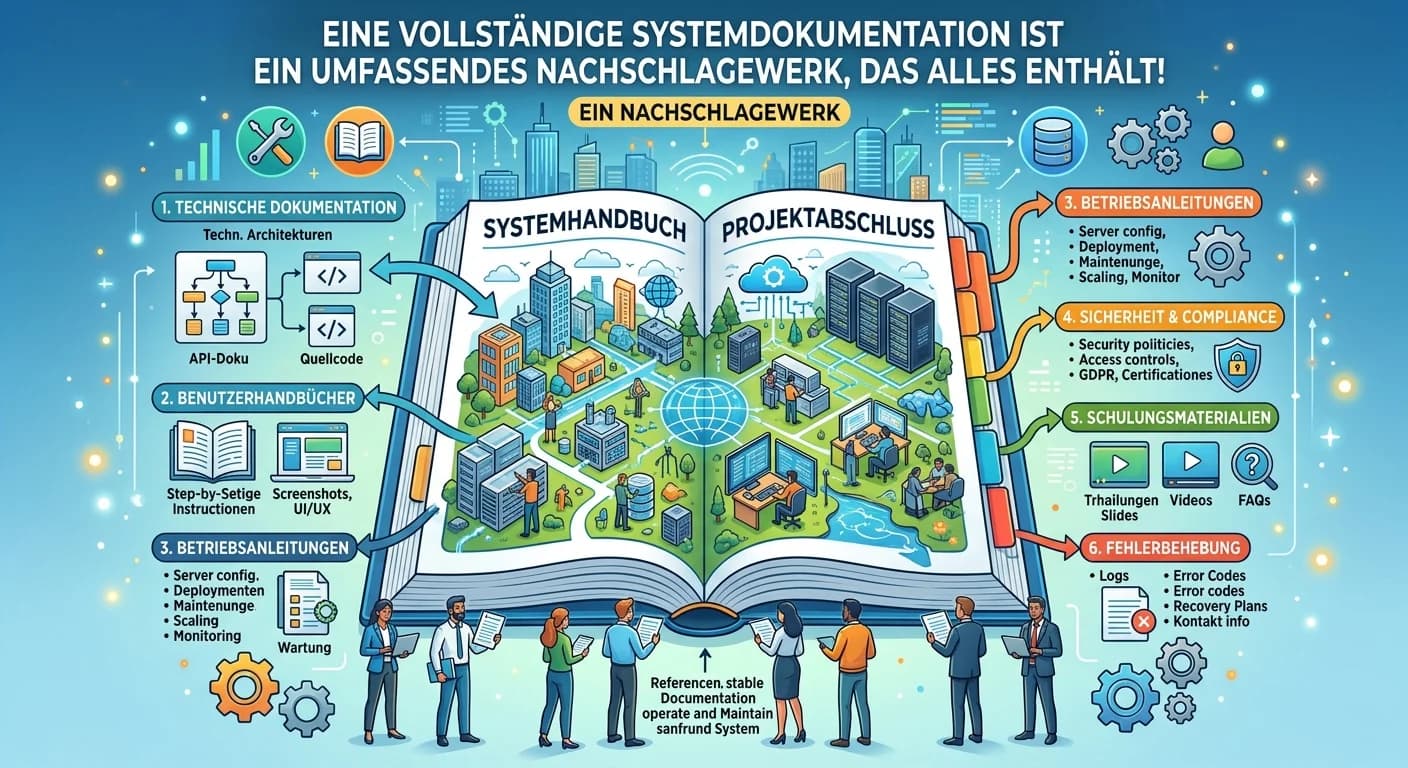 Fachinformatiker: Systemdokumentation Projektabschluss – einfach erklärt