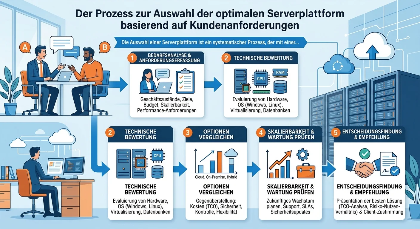 Fachinformatiker: Wie wählen Sie eine Serverplattform basierend – einfach erklärt