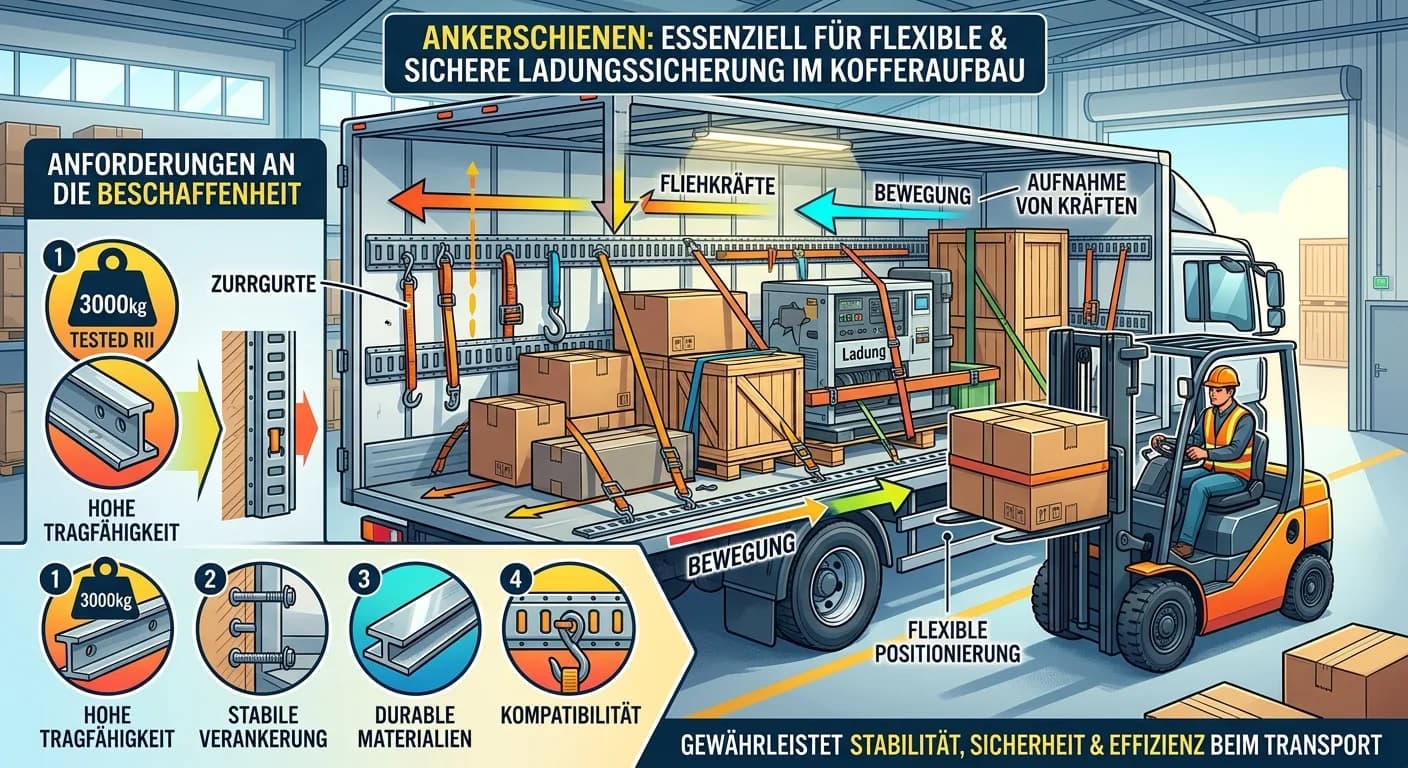 Lagerlogistik: Welche Anforderungen stellt die Ladungssicherung an – einfach erklärt