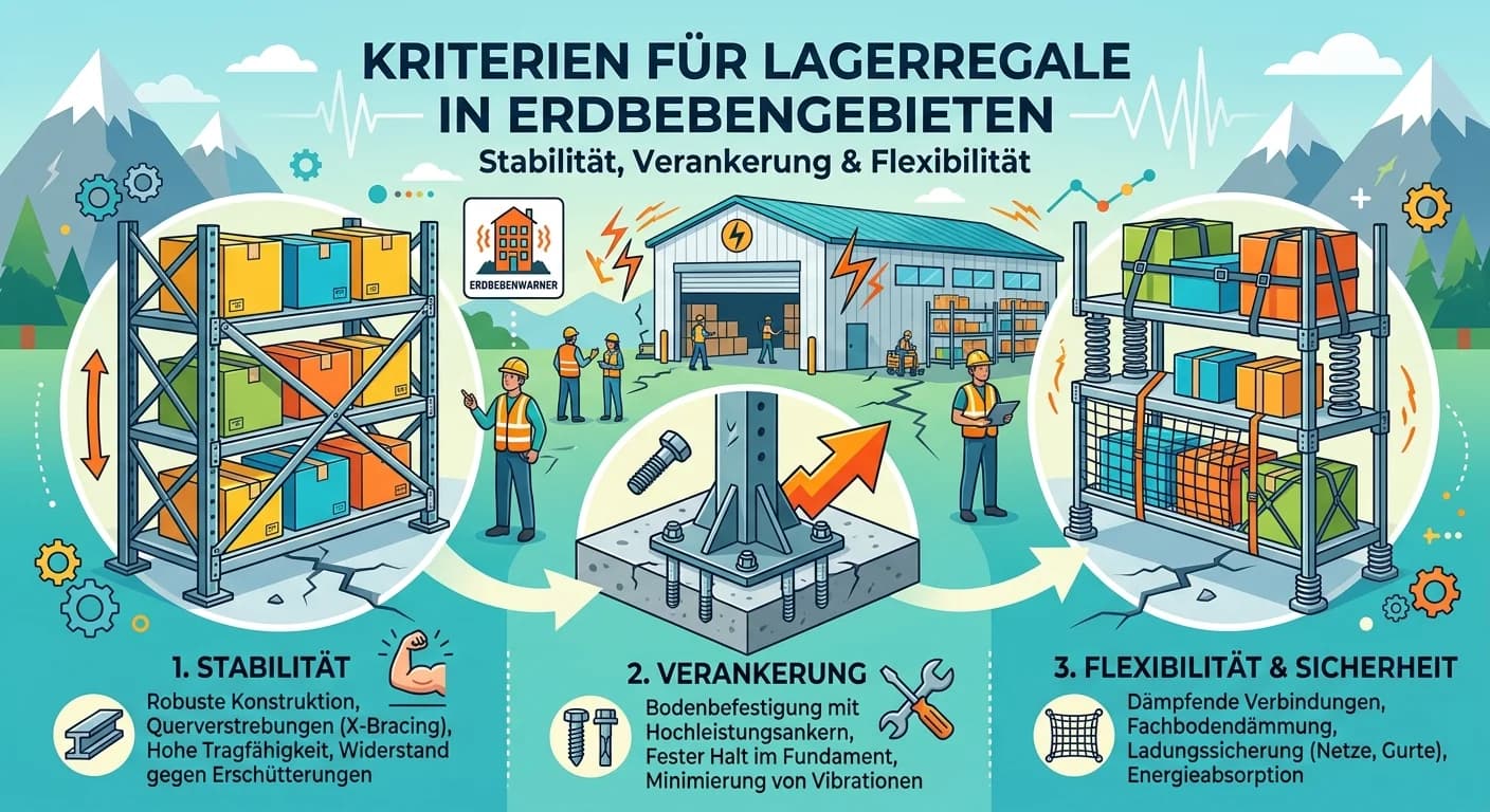 Lagerlogistik: Welche Kriterien sind bei der Auswahl von Lagerregal – einfach erklärt