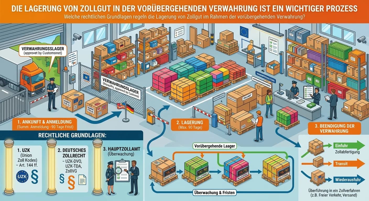 Lagerlogistik: Welche rechtlichen Grundlagen regeln die Lagerung vo – einfach erklärt