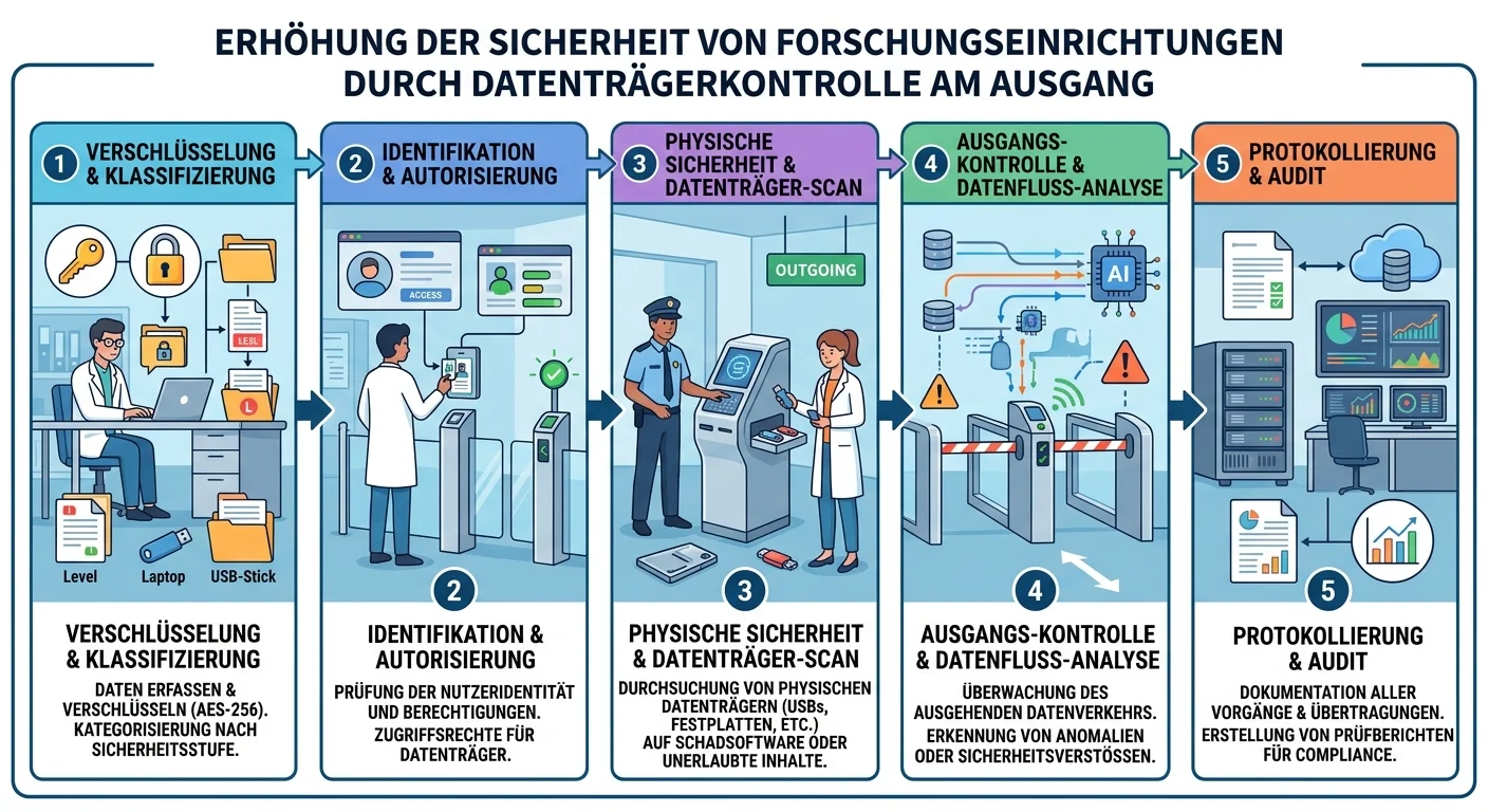 Schutz & Sicherheit: Datenträgerkontrolle Forschungseinrichtung – einfach erklärt