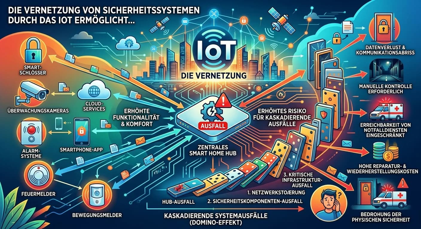Schutz & Sicherheit: IoT-Vernetzung und kaskadierende Ausfälle – einfach erklärt