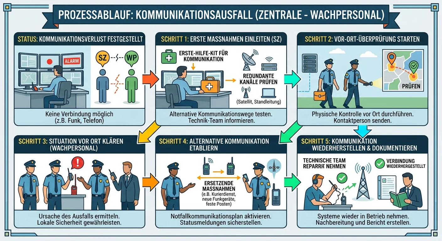 Schutz & Sicherheit: Kommunikationsausfall Sicherheitszentrale – einfach erklärt