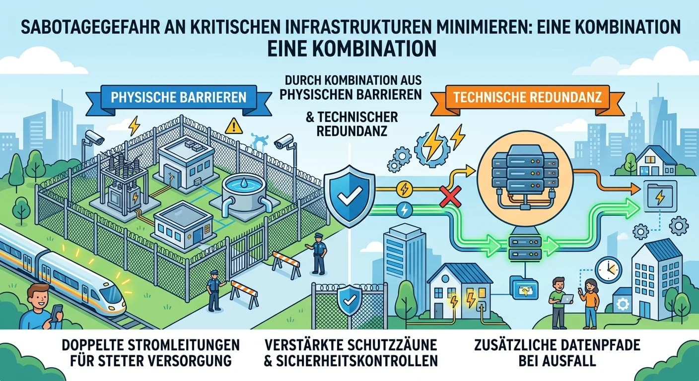 Schutz & Sicherheit: Sabotageschutz kritischer Infrastrukturen – einfach erklärt