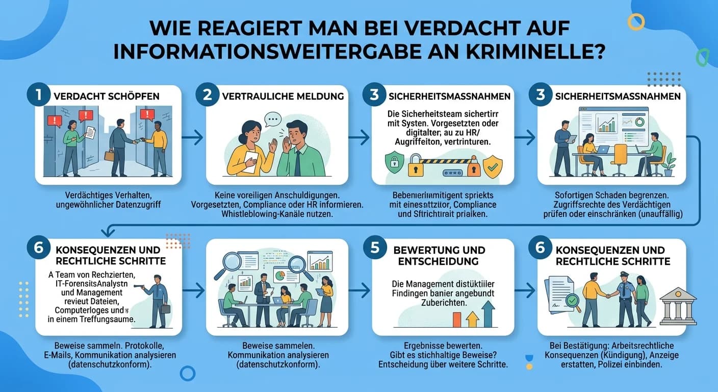 Schutz & Sicherheit: Teammitglied gibt Infos an Kriminelle weiter – einfach erklärt