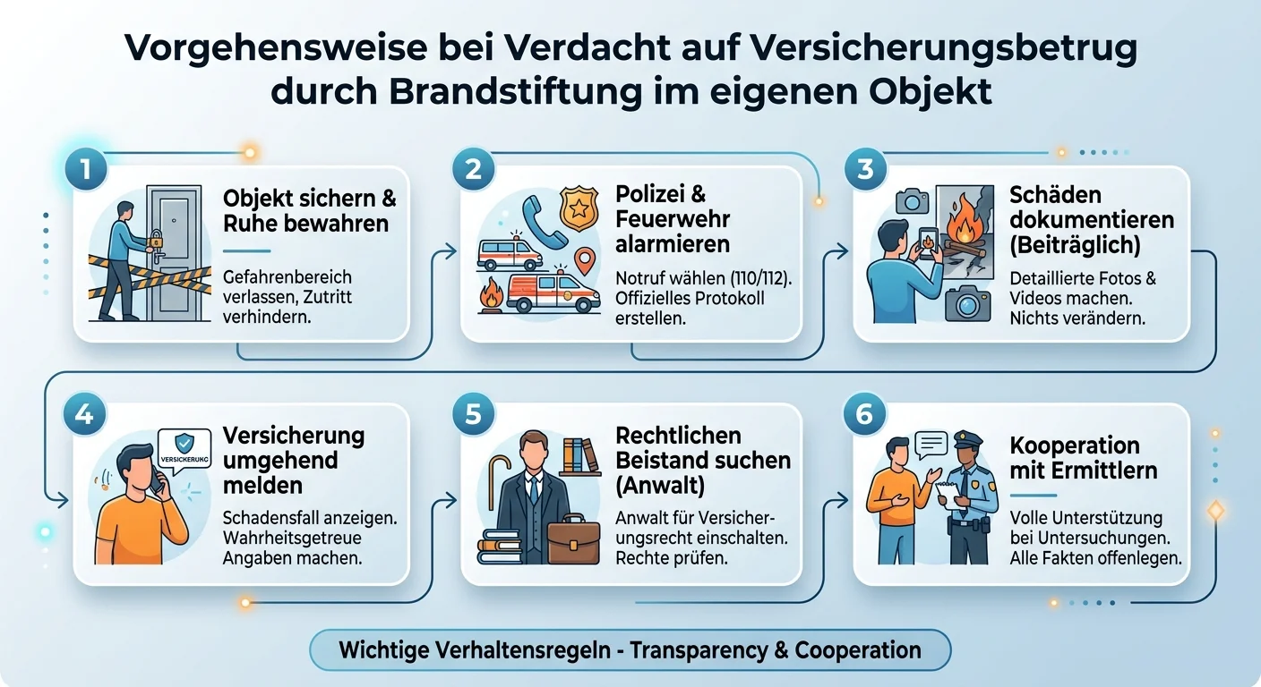 Schutz & Sicherheit: Versicherungsbetrug Brandstiftung im Objekt – einfach erklärt