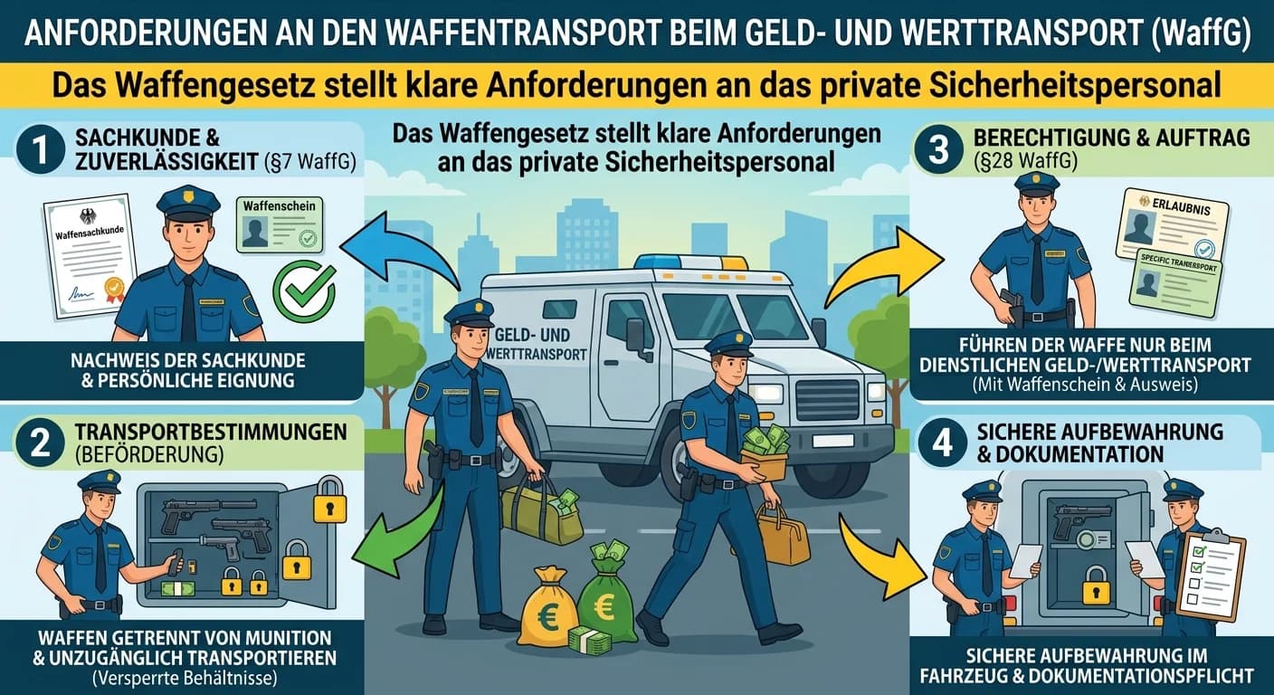Schutz & Sicherheit: Welche Anforderungen stellt das Waffengesetz – einfach erklärt