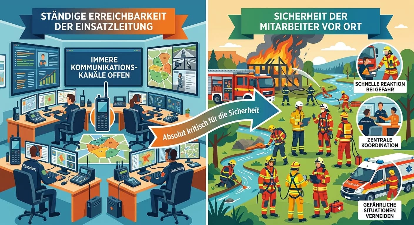 Schutz & Sicherheit: Welche Bedeutung hat die ständige Erreichbar – einfach erklärt