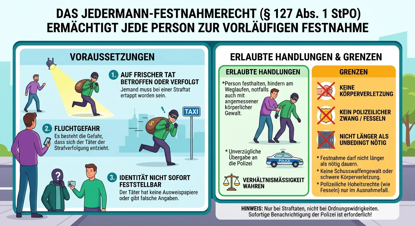 Schutz & Sicherheit: Welche Befugnisse leiten sich aus dem Jederm – einfach erklärt