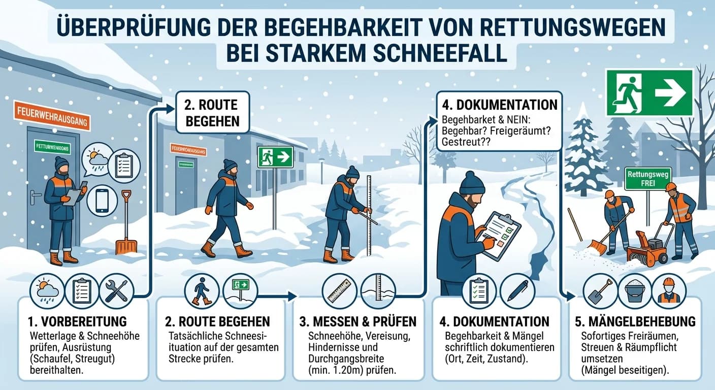 Schutz & Sicherheit: Wie führt man eine Überprüfung der Begehbark – einfach erklärt