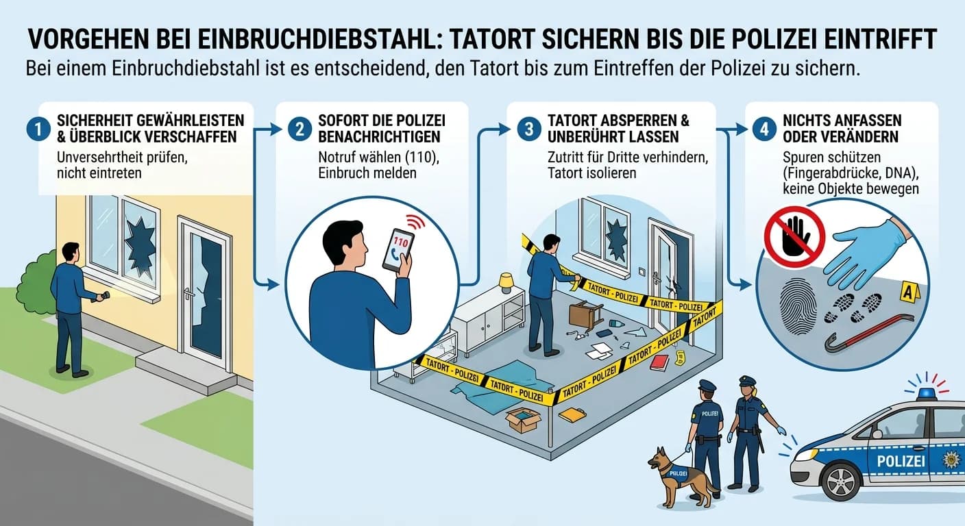 Schutz & Sicherheit: Wie geht man bei der Sicherung von Tatortspu – einfach erklärt