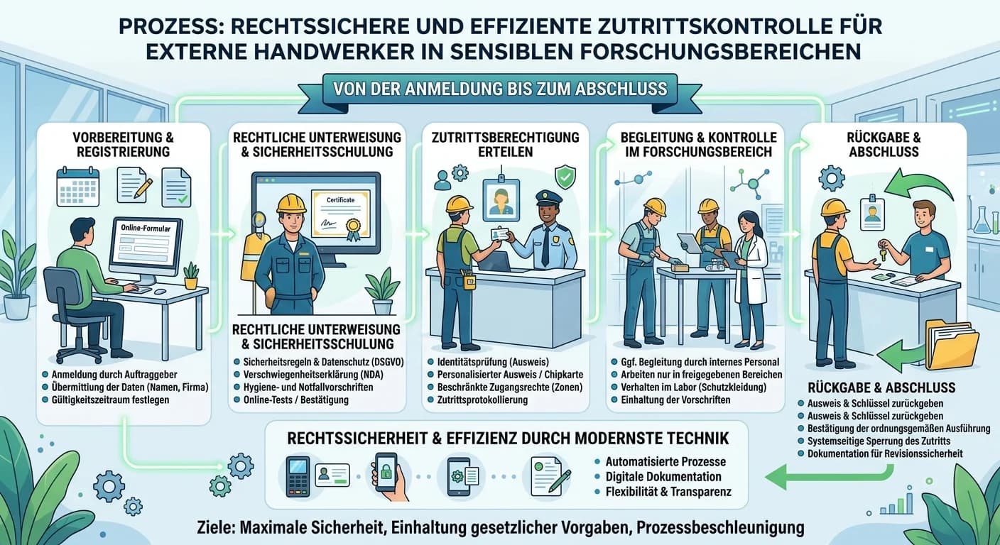Schutz & Sicherheit: Wie gestaltet man eine Zutrittskontrolle für – einfach erklärt