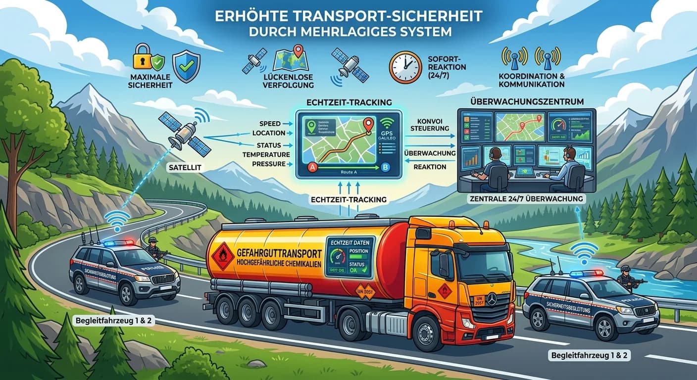 Schutz & Sicherheit: Wie lässt sich die Sicherheit bei Transporte – einfach erklärt