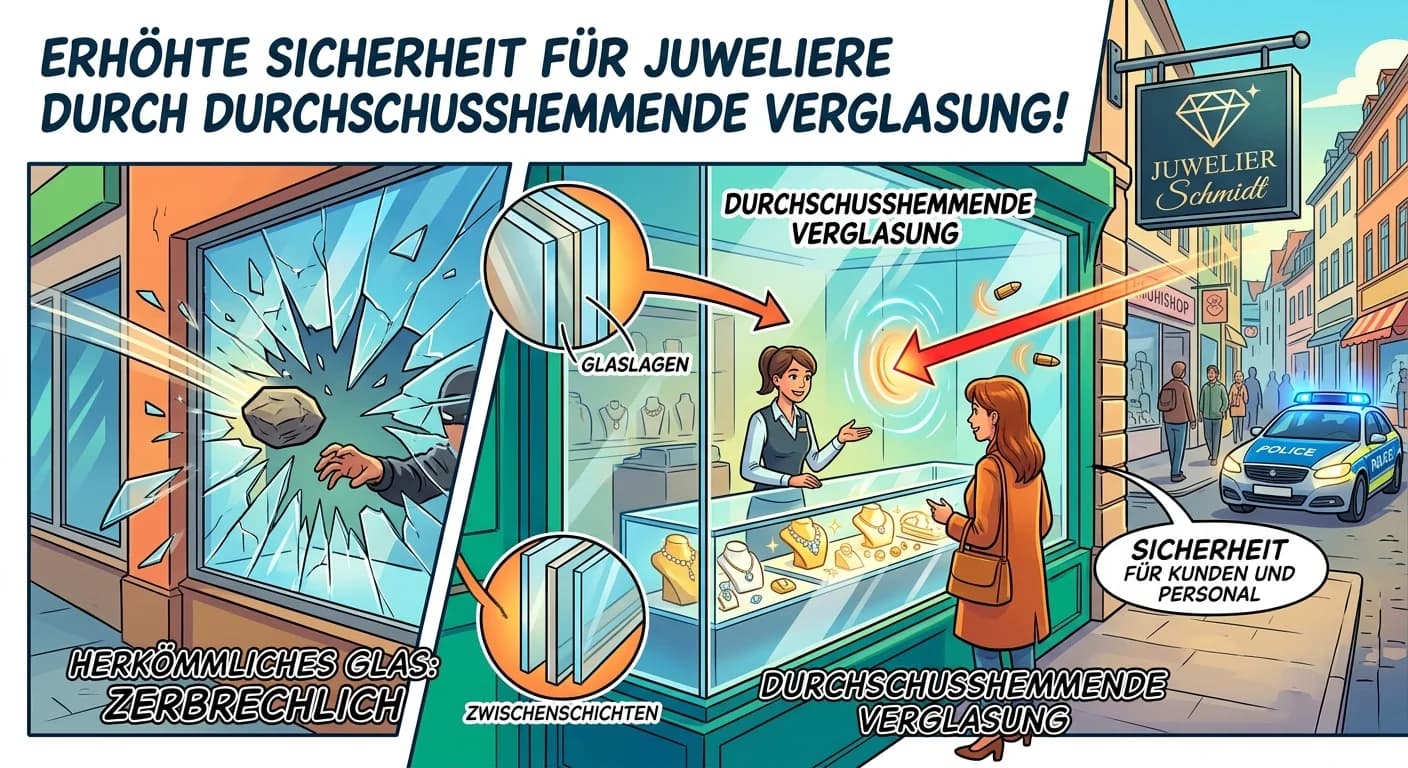 Schutz & Sicherheit: Wie lässt sich die Sicherheit von Juwelierge – einfach erklärt