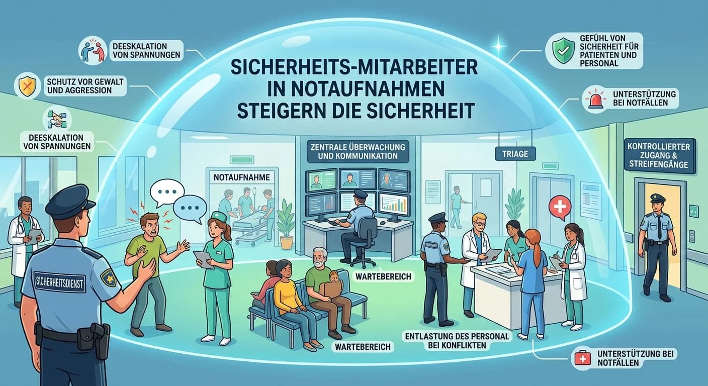 Schutz & Sicherheit: Wie lässt sich die Sicherheit von Krankenhäu – einfach erklärt