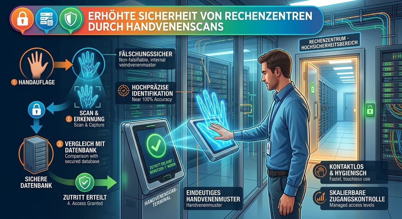 Schutz & Sicherheit: Wie lässt sich die Sicherheit von Rechenzent – einfach erklärt