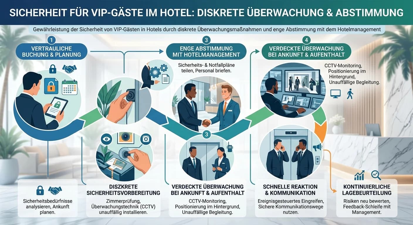 Schutz & Sicherheit: Wie lässt sich die Sicherheit von VIP-Gästen – einfach erklärt