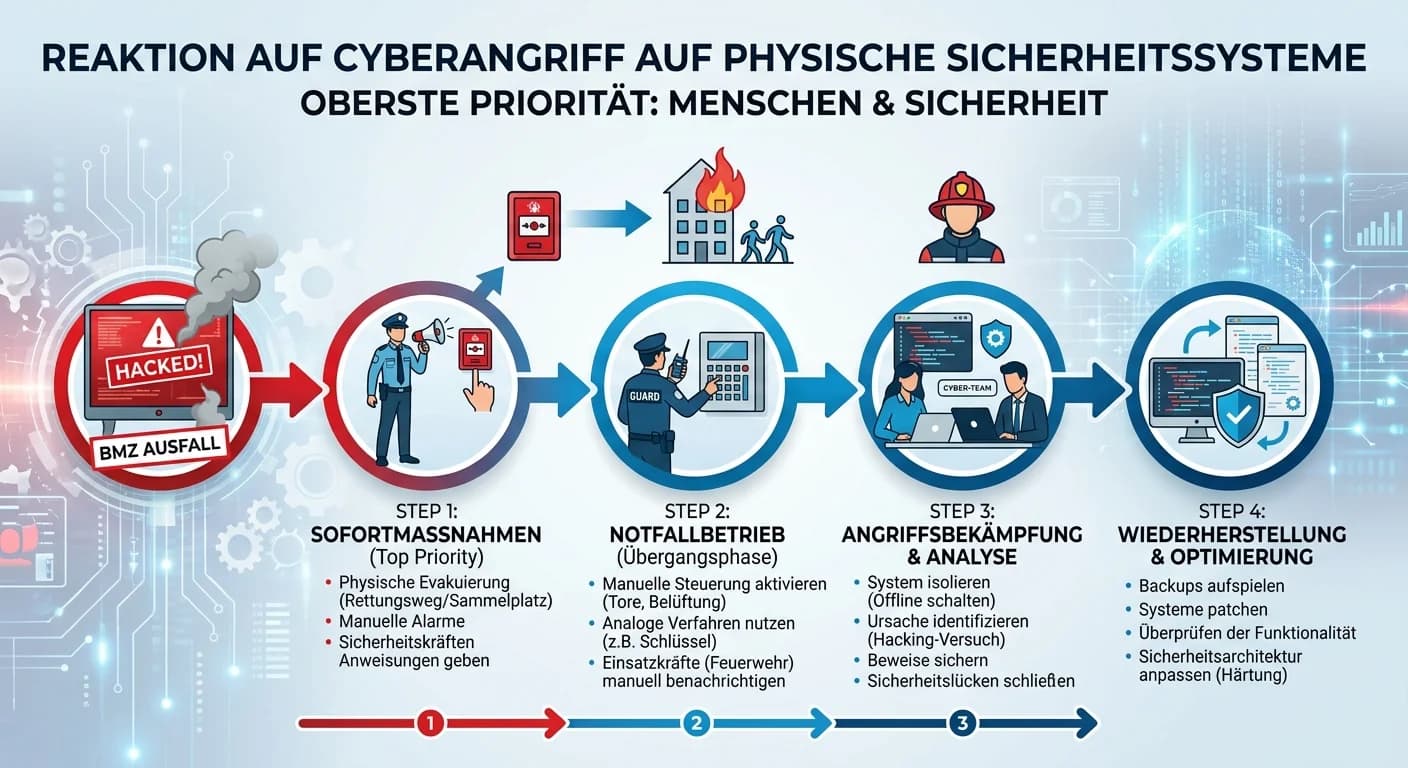 Schutz & Sicherheit: Wie reagiert man auf einen Cyberangriff, der – einfach erklärt