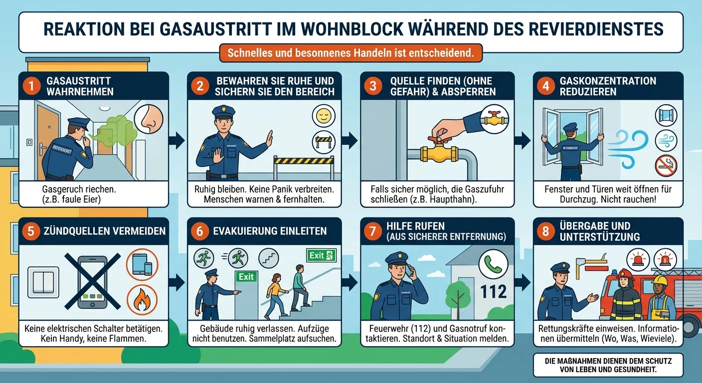 Schutz & Sicherheit: Wie reagiert man auf einen Gasaustritt in ei – einfach erklärt