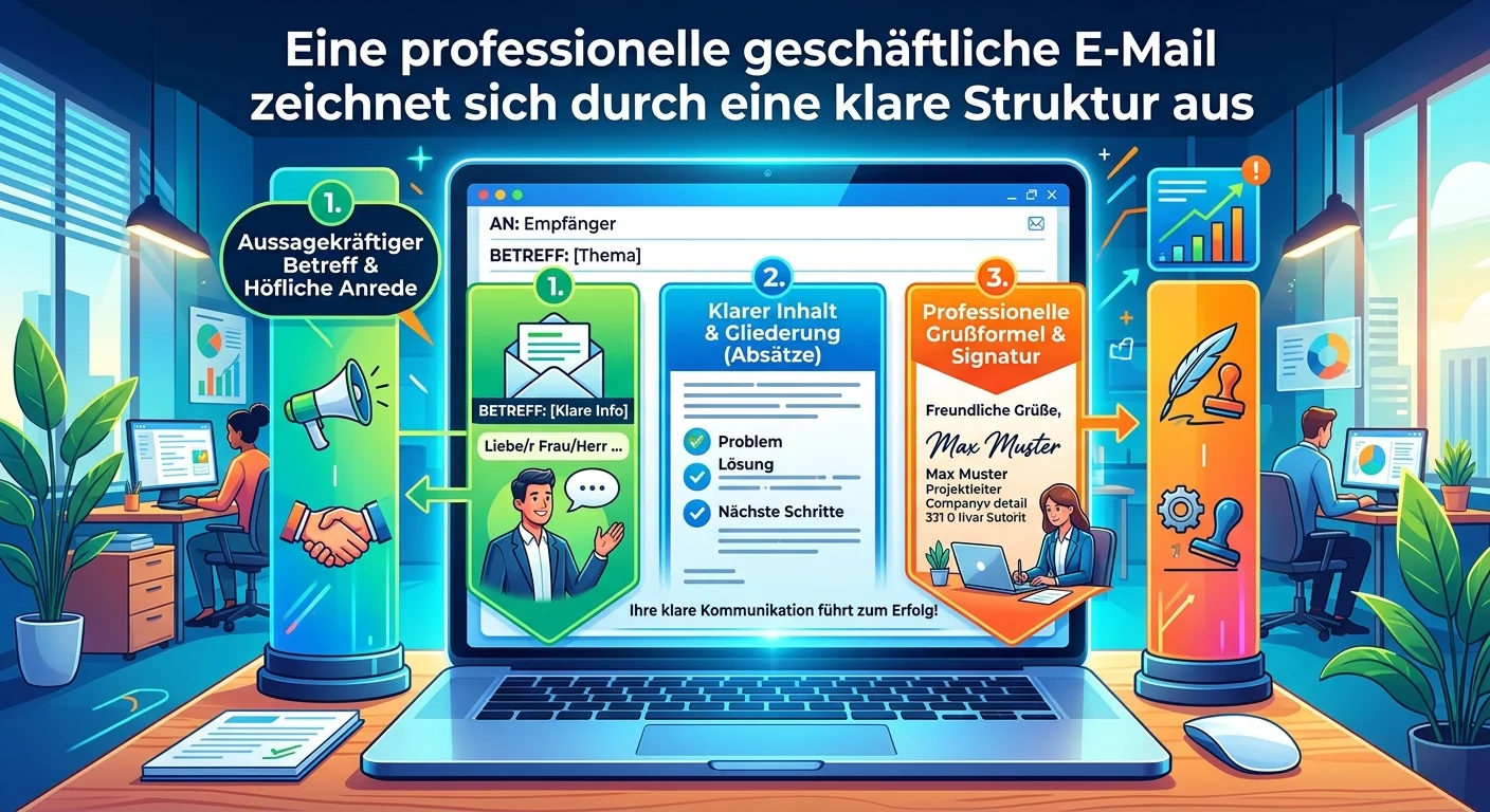 Dialogmarketing: Bestandteile professioneller E-Mails – einfach erklärt