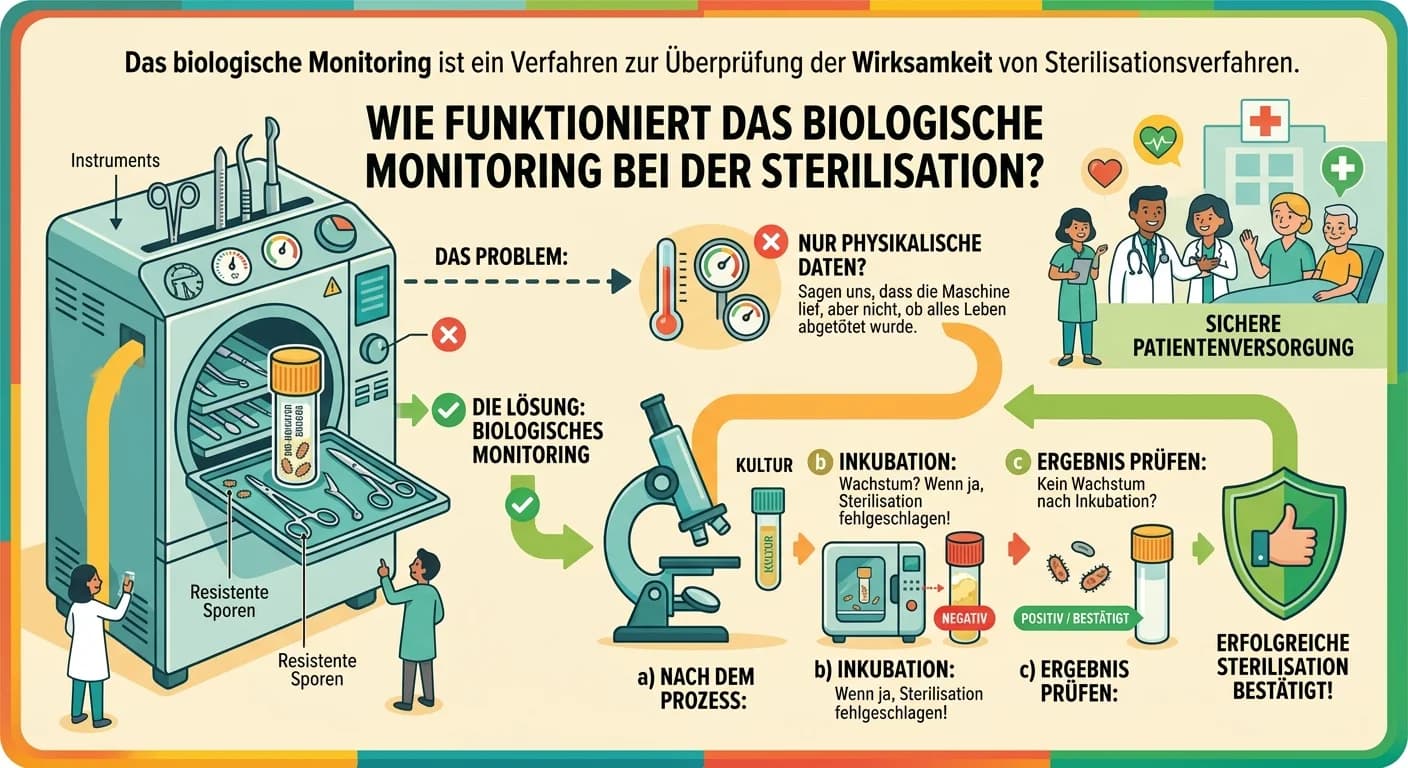 MFA: Biologisches Monitoring bei Sterilisation – einfach erklärt