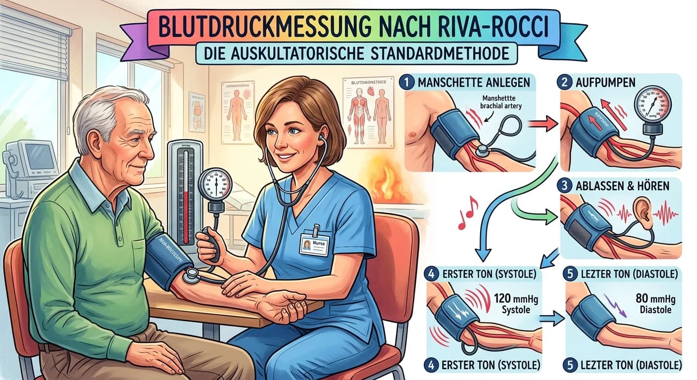 MFA: Blutdruck nach Riva-Rocci korrekt messen – einfach erklärt