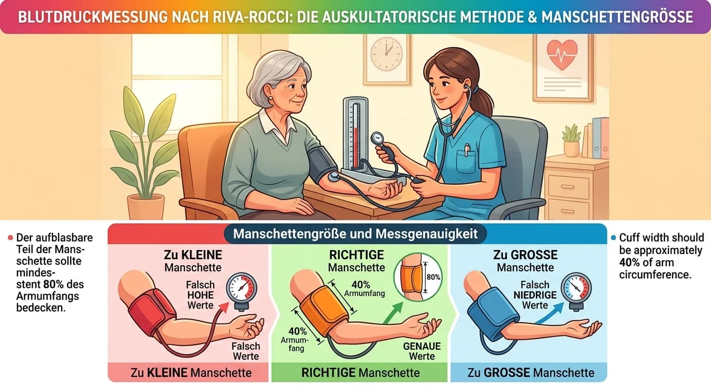 MFA: Blutdruckmessung nach Riva-Rocci: Manschettengröße für präzise Werte – einfach erklärt