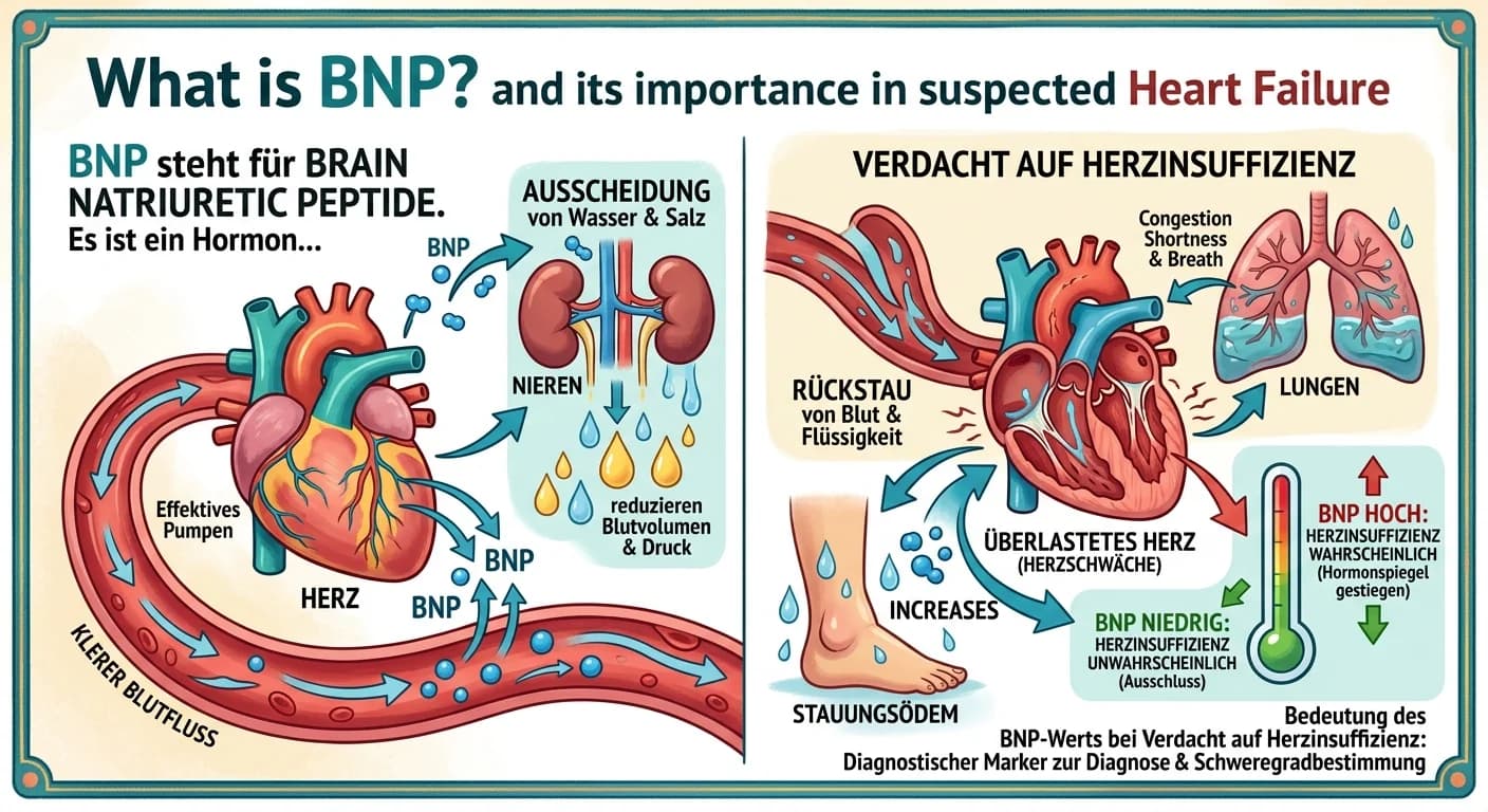 MFA: BNP-Wert bei Herzinsuffizienz – Bedeutung für Medizinische Fachangestellte – einfach erklärt