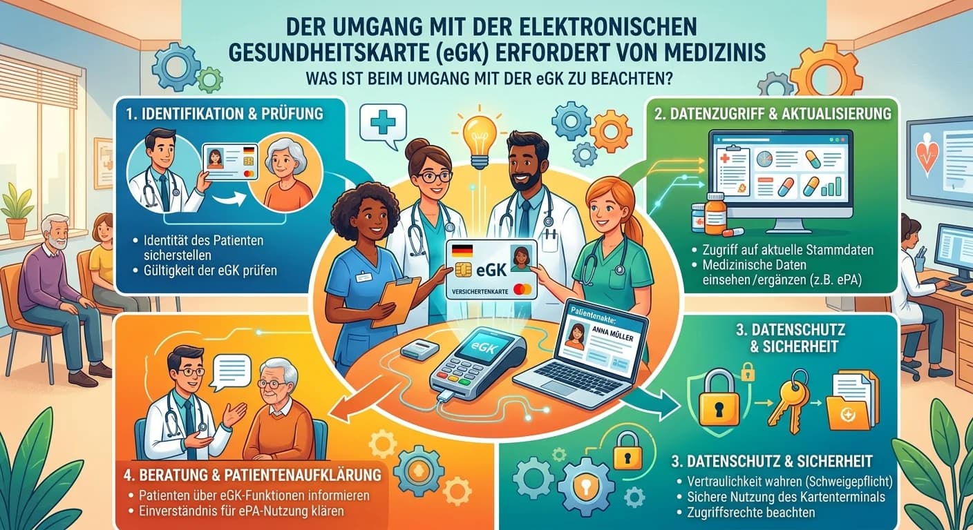 MFA: eGK-Umgang: Datenschutz & Sorgfalt beachten – einfach erklärt