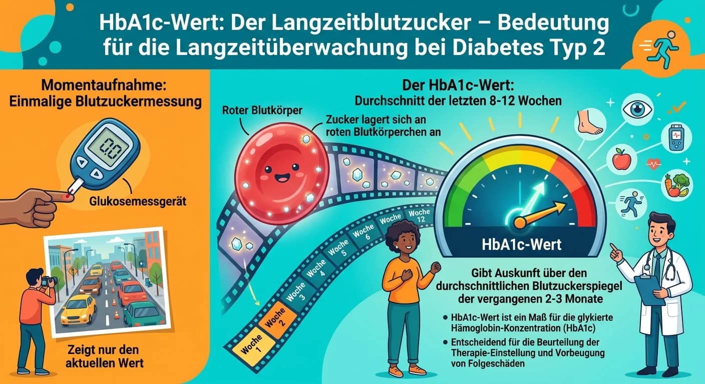 MFA: HbA1c-Wert bei Diabetes Typ 2: Bedeutung für Langzeitüberwachung – einfach erklärt