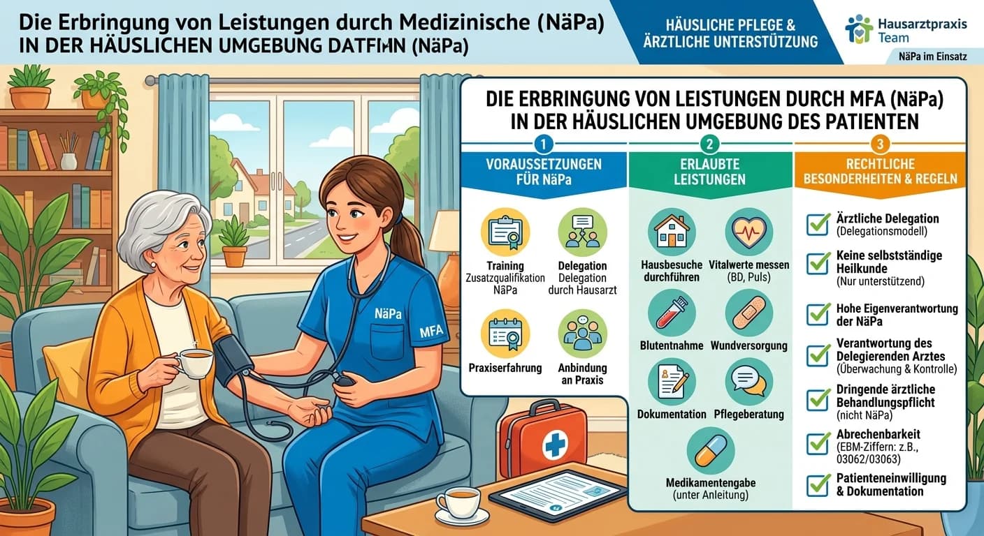 MFA: NäPa – Rechtliche Besonderheiten häuslicher Leistungen – einfach erklärt