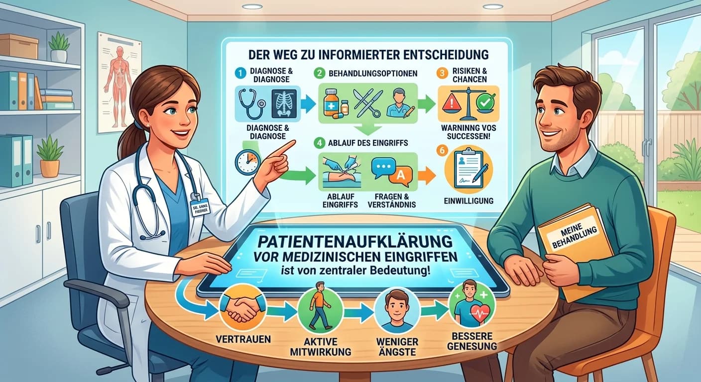 MFA: Patientenaufklärung vor Eingriffen – einfach erklärt