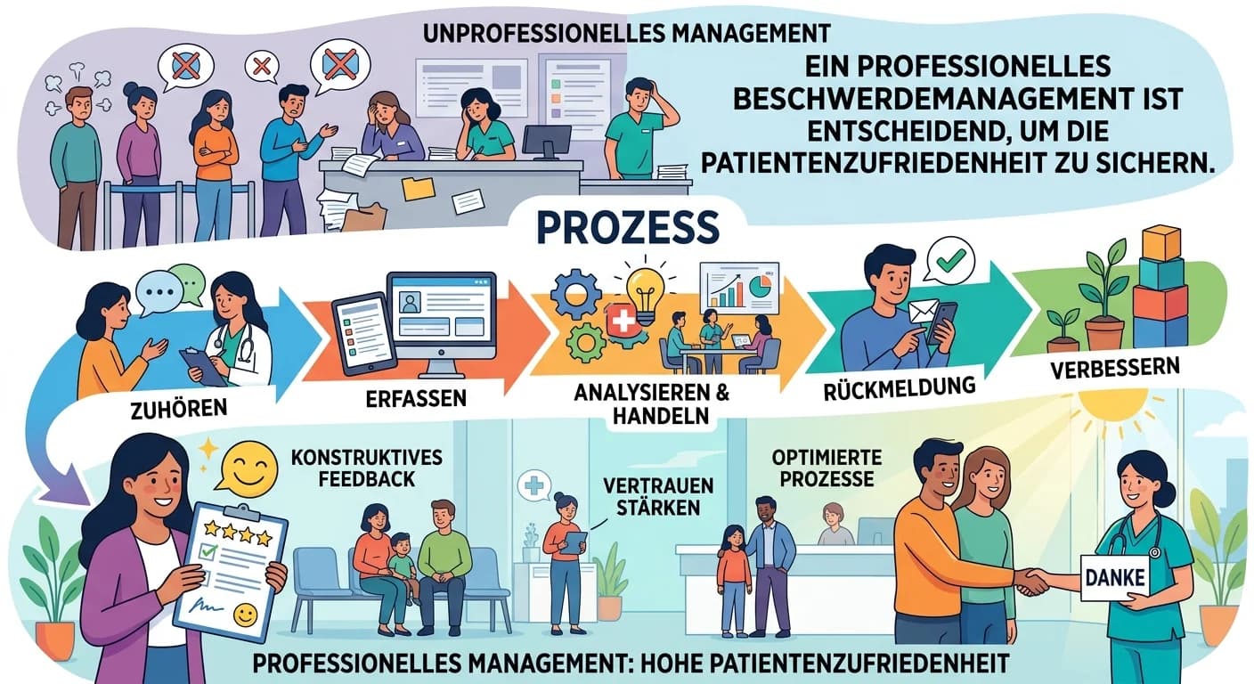 MFA: Patientenzufriedenheit sichern durch professionelles Beschwerdemanagement – einfach erklärt