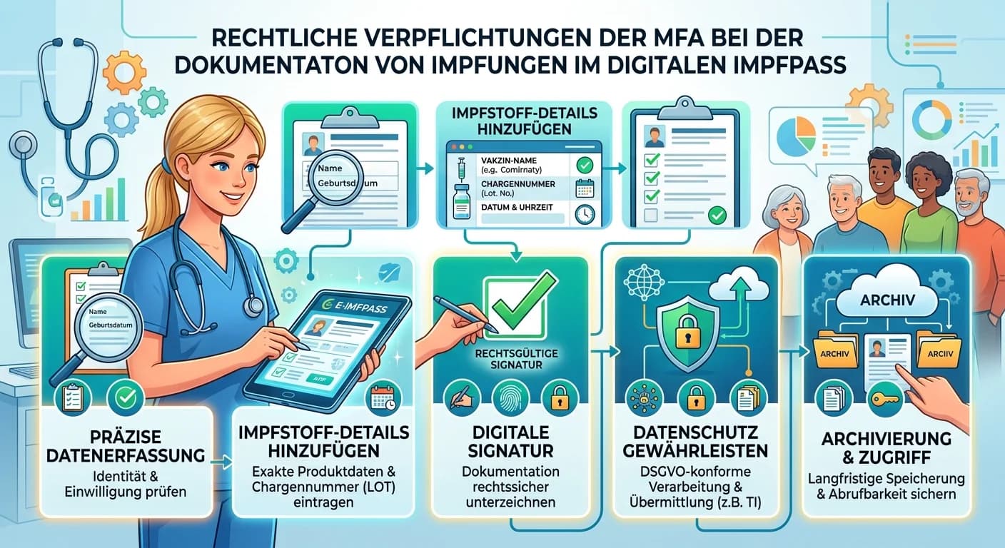 MFA: Rechtliche Pflichten bei der Impfdokumentation im digitalen Impfpass – einfach erklärt