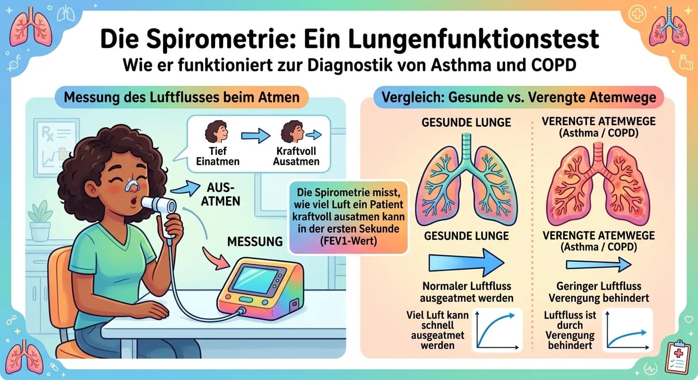MFA: Spirometrie bei Asthma & COPD diagnostizieren – einfach erklärt