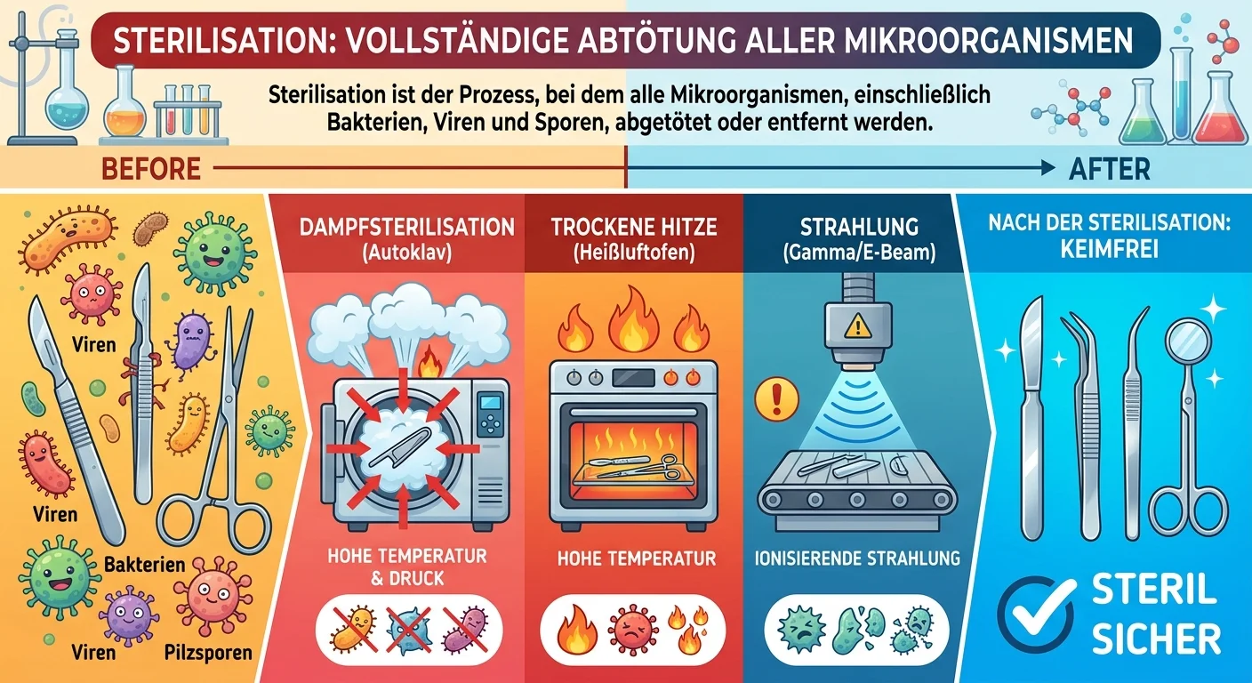 MFA: Sterilisationsverfahren für Medizinische Fachangestellte – einfach erklärt