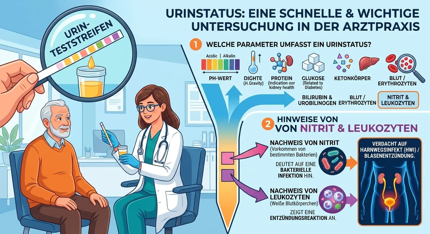MFA: Urinstatus Parameter: Nitrit & Leukozyten – einfach erklärt