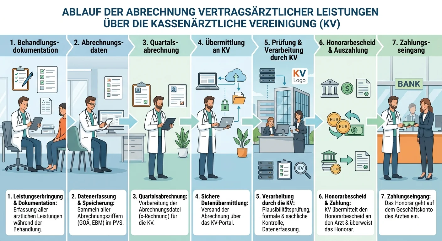 MFA: Vertragsärztliche Leistungen über die KV abrechnen – einfach erklärt